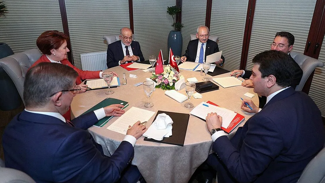 Toplantı öncesi sürpriz duyuru: 6'lı masanın adayı resmen belli oldu! 'O isim dışında aday önerilmeyecek!'