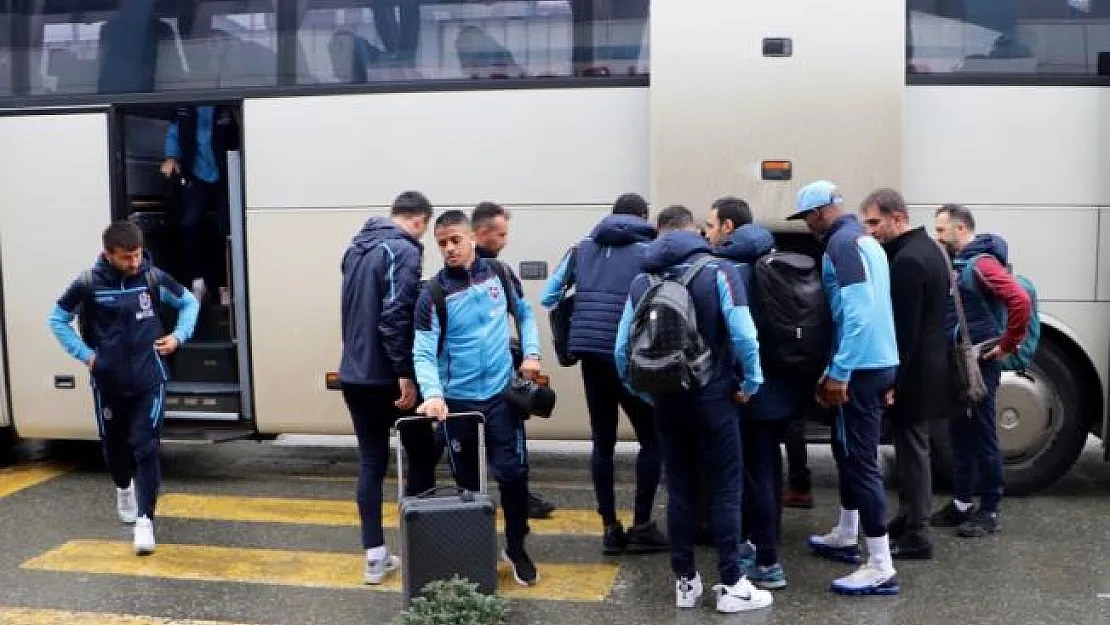 Trabzonspor, İstanbul'a gitti
