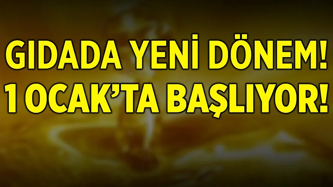 'Trans yağ içermez' ifadesi 1 Ocak'tan itibaren etiketlerden kaldırılıyor!