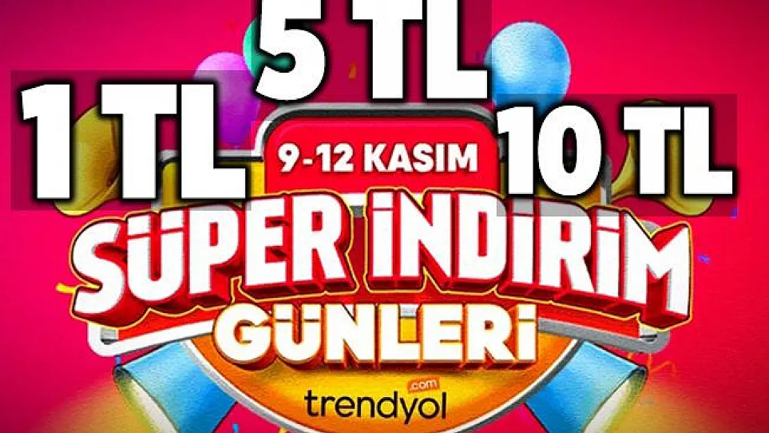 Trendyol 1, 5, 10 TL sürprizi! 10 TL altı fırsat ürünleri! Trendyol süper indirim günleri!