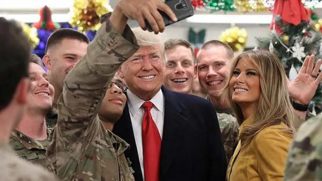 Trump'tan Irak'taki ABD Askerlerine Sürpriz Ziyaret