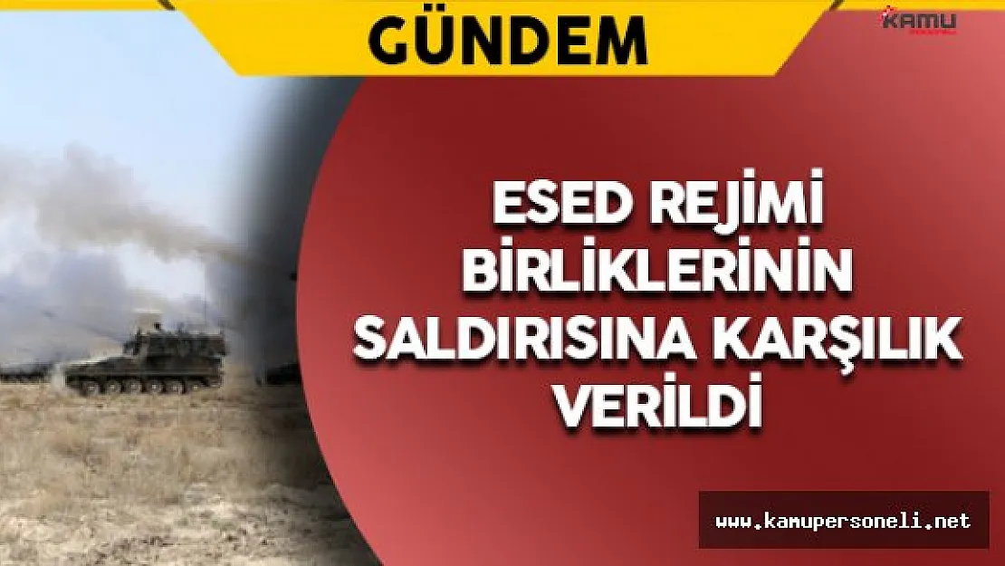 TSK Esed Rejimi Birliklerinin Saldırısına Karşılık Verdi