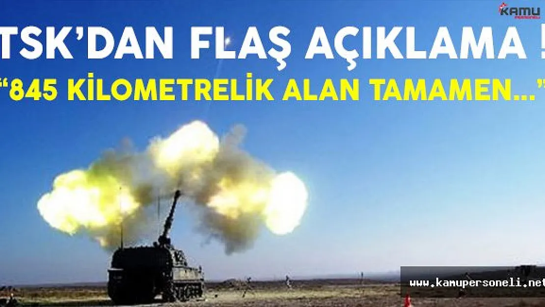 TSK'dan Fırat Kalkanı Ve Zeytinlik Açıklaması