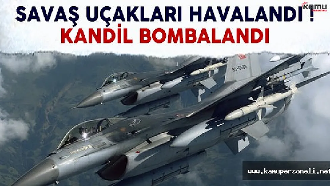 TSK'dan flaş açıklama: Jetler Kandil'i bombaladı