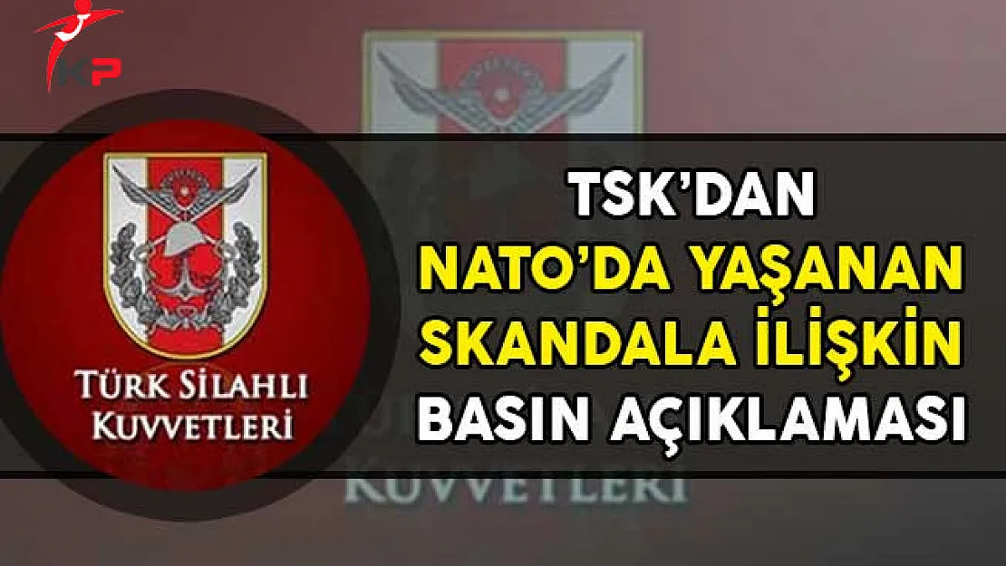TSK'dan Özür Dileme Konusuna İlişkin Açıklama!