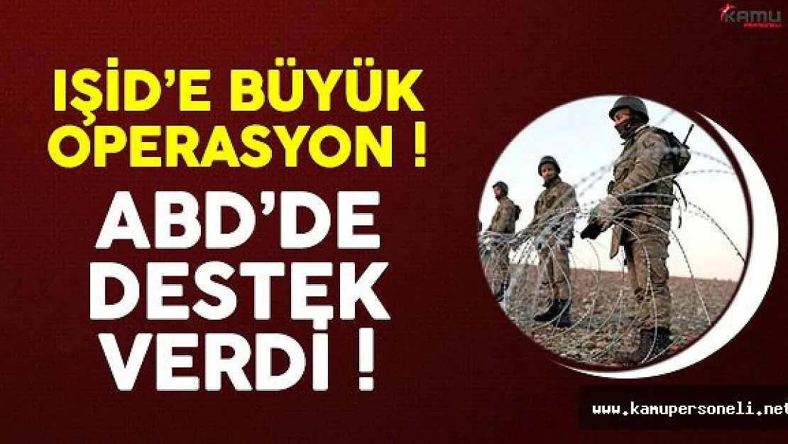 TSK'nın DAEŞ Operasyonuna ABD Destek Verdi