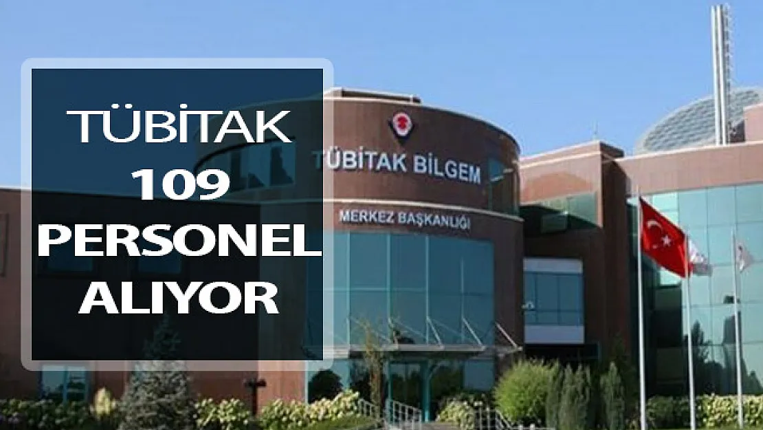 TÜBİTAK 109 Kamu Personeli Alımı Yapıyor !