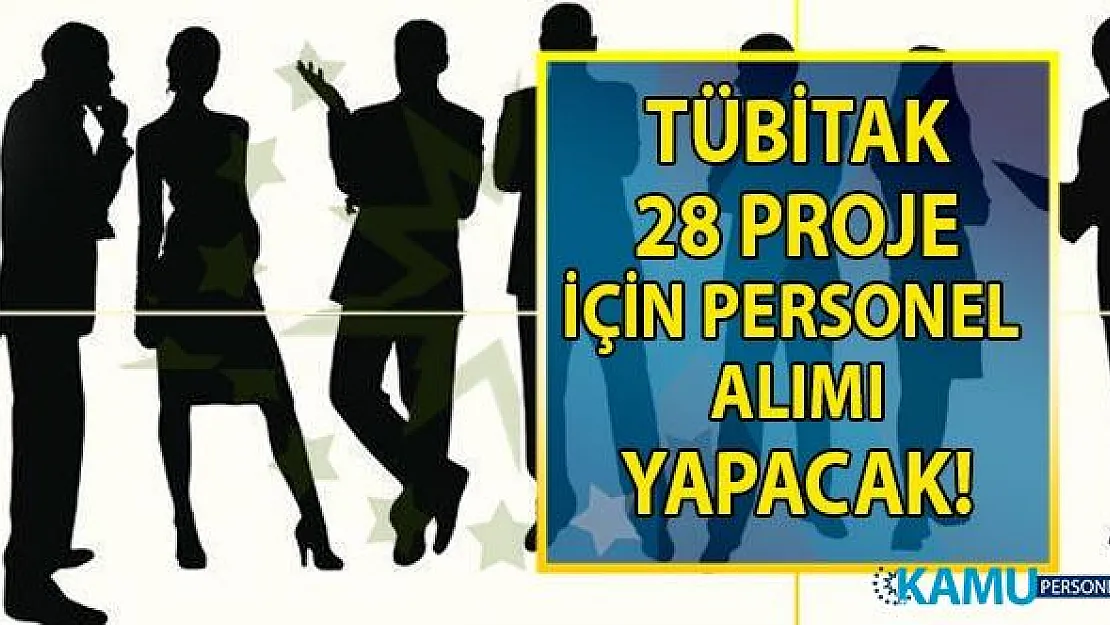 TÜBİTAK Uzay Teknolojileri Enstitüsüne 28 Proje Personeli (Araştırmacı- Teknisyen) alınacaktır