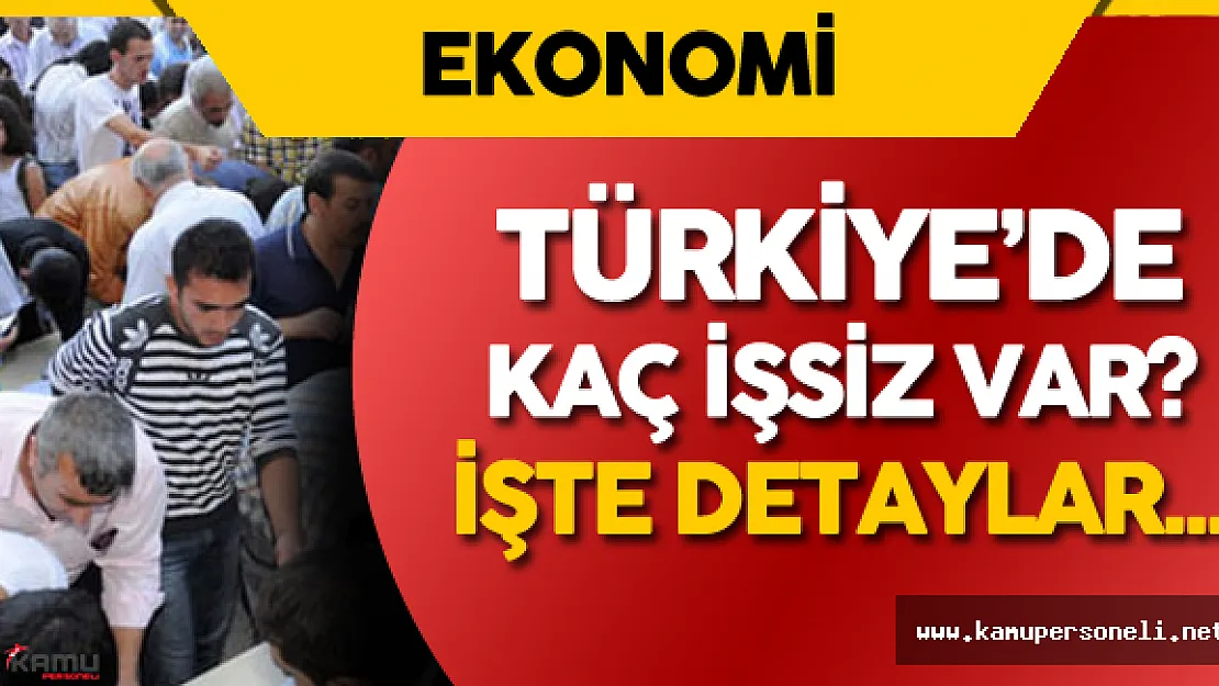 TÜİK İşgücü İstatistiklerini Yayımladı ! İşsizlik Arttı