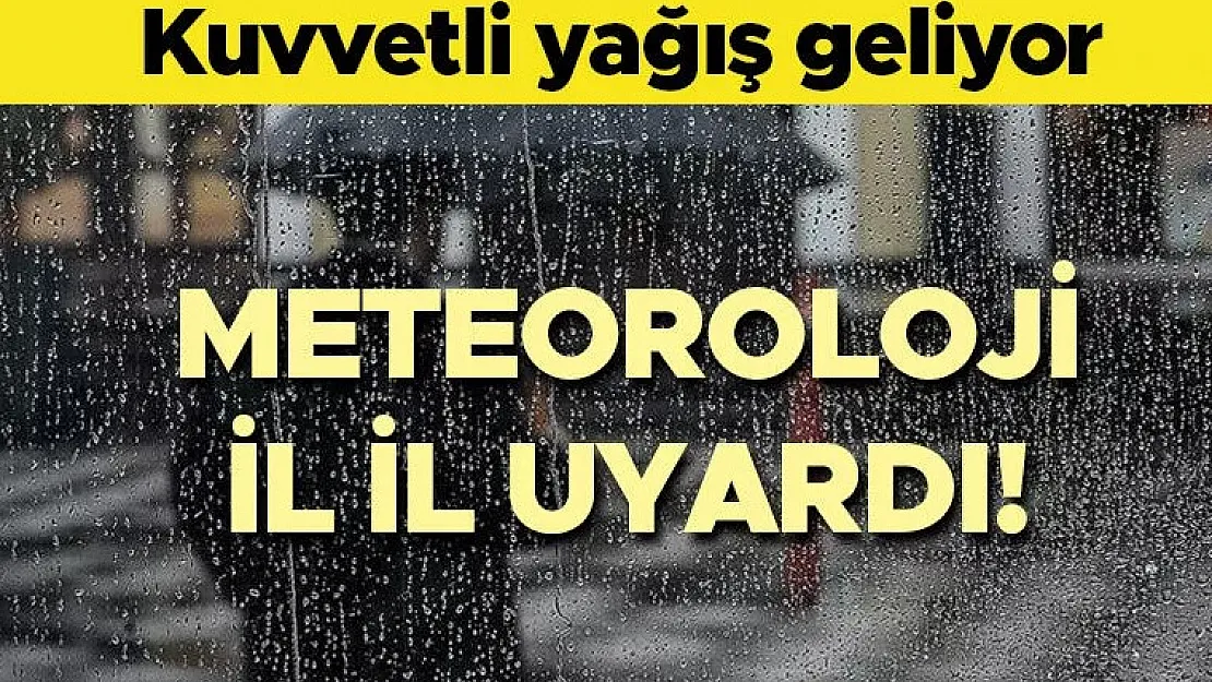 Tüm Türkiye'ye sağanak yağış uyarısı: SEL RİSKİ VAR! Acil olarak duyuruldu! Günlerce devam edecek