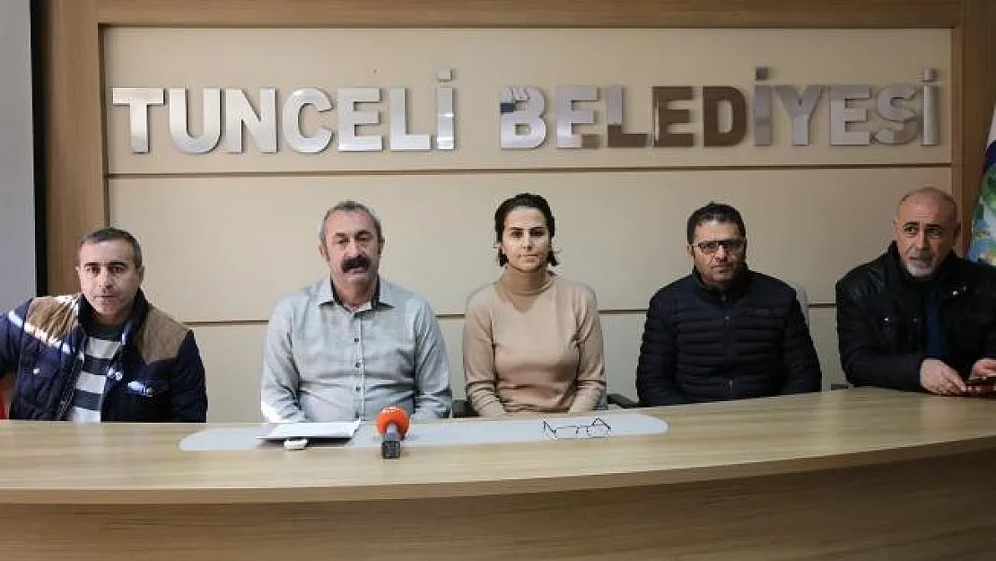 Tunceli Belediyesi'ne haciz şoku!