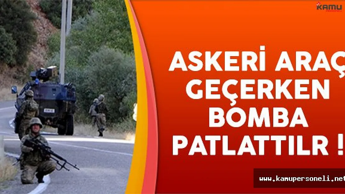 Tunceli'de Askeri Araca EYP'li Saldırı Düzenlendi !