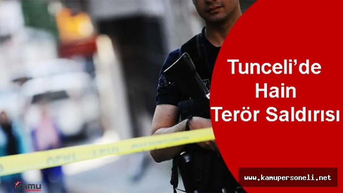Tunceli'de Polis Kontrol Noktasına Saldırı Düzenlendi