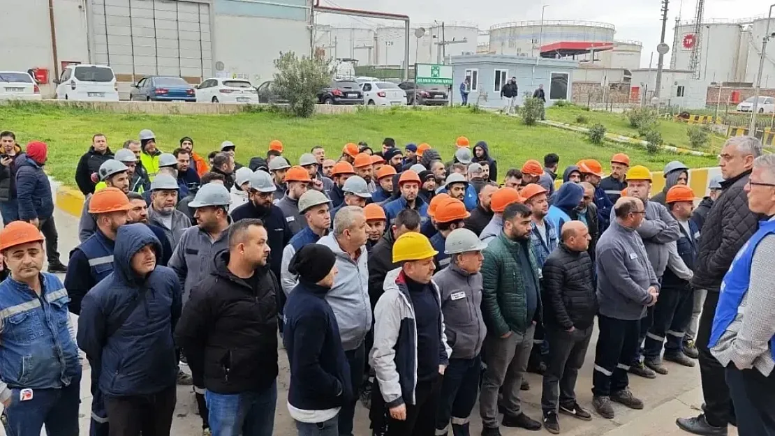 TÜPRAŞ'ta Sözleşme Krizi: İşçiler 'Bizi yine sefalete mahkum ettiniz' diyor