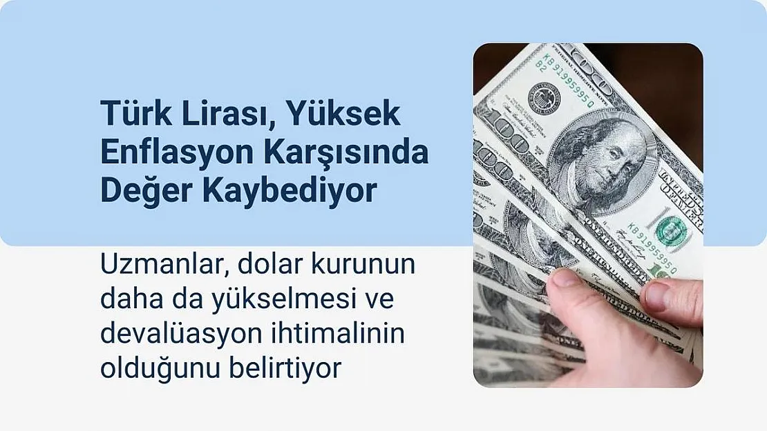 Türk Lirası, Yüksek Enflasyon Karşısında Değer Kaybediyor