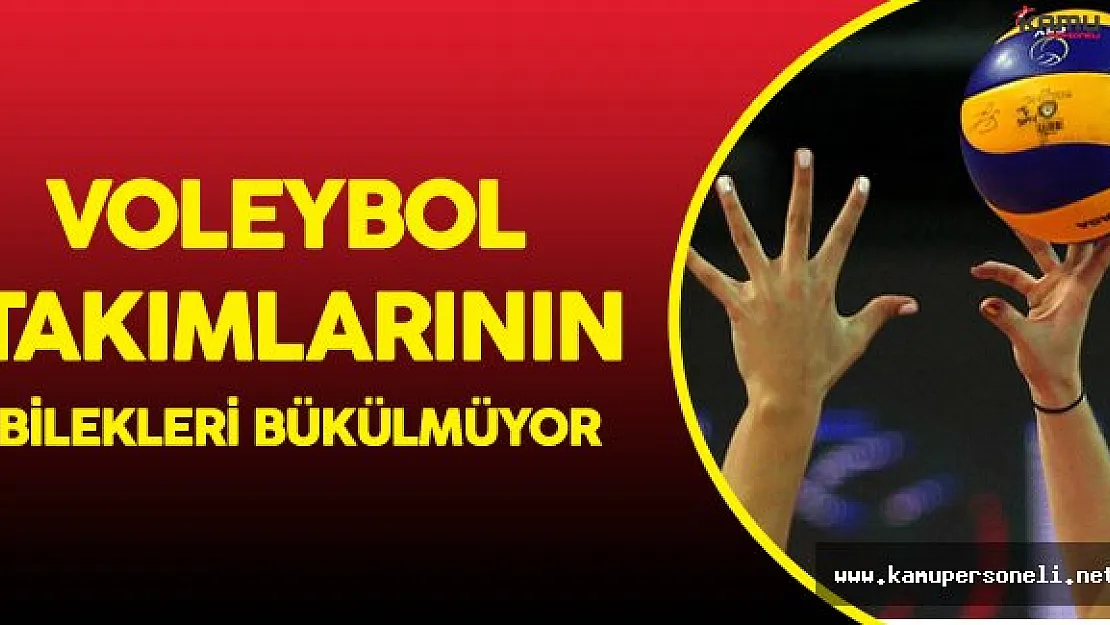 Türk Takımları Voleybol'da Hep Zirveye Oynuyor