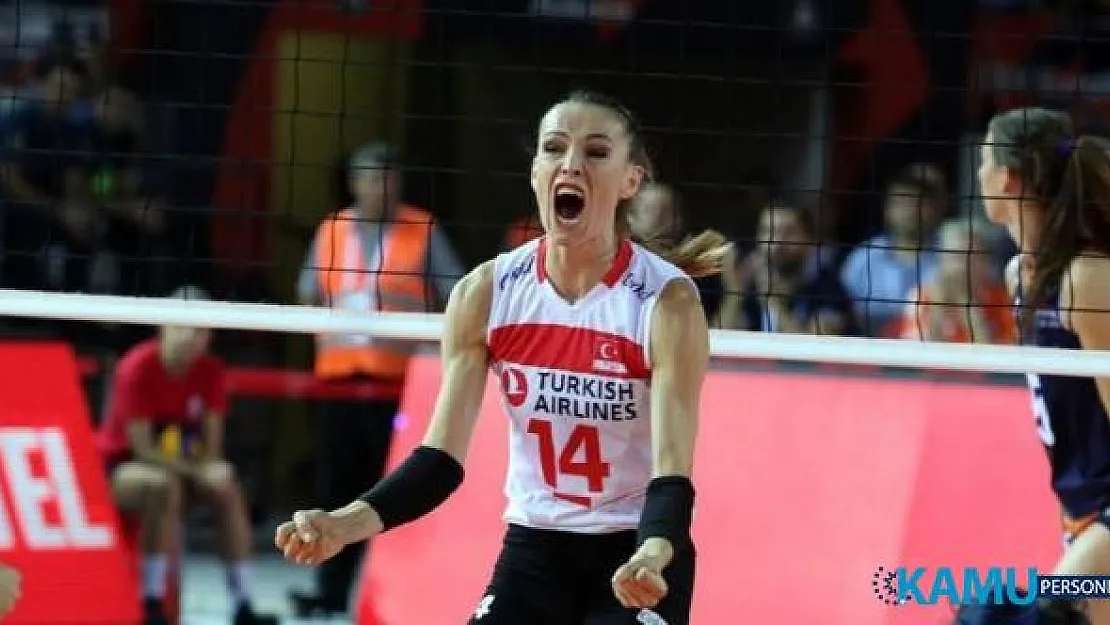 Türkiye 2019 Kadınlar EuroVolley maçında Hollanda'yı yenerek tarih yazdı - Son dakika