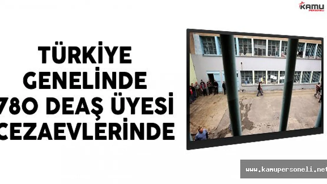 Türkiye Genelinde 780 DEAŞ Üyesi Cezaevlerinde