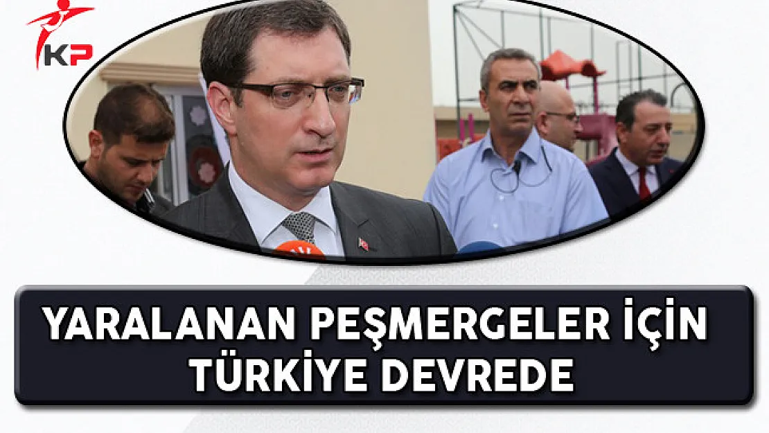 Türkiye Yaralanan Peşmergelerin Tedavileri İçin Devrede
