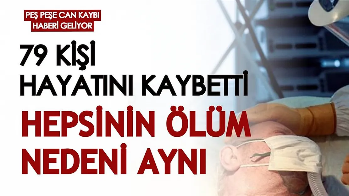 Türkiye'de peş peşe can kaybı haberi geliyor! 79 kişi hayatını kaybetti, hepsinin ölüm nedeni aynı
