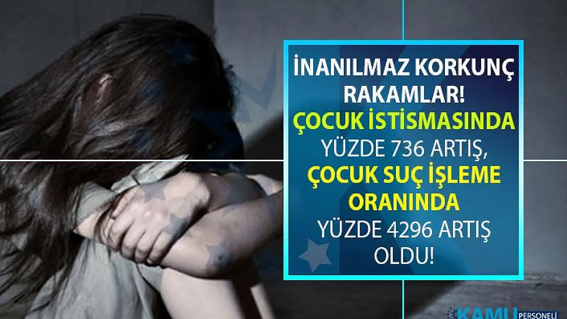 Türkiye'de yabancı uyruklu cinsel çocuk istismarı ve çocuk suç işleme oranlarında korkunç yükseliş!