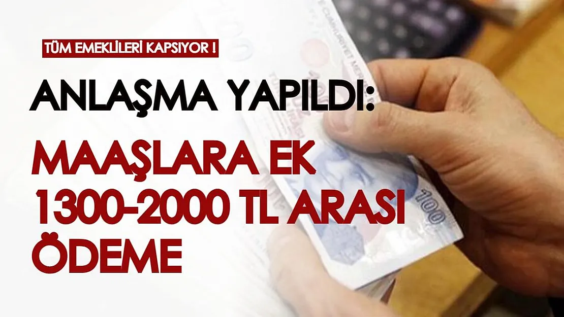 Türkiye'deki tüm emekliler için duyuruldu! Ay sonuna kadar başvurun, maaşa ek 1.300-2000 TL arası ek ödeme alın