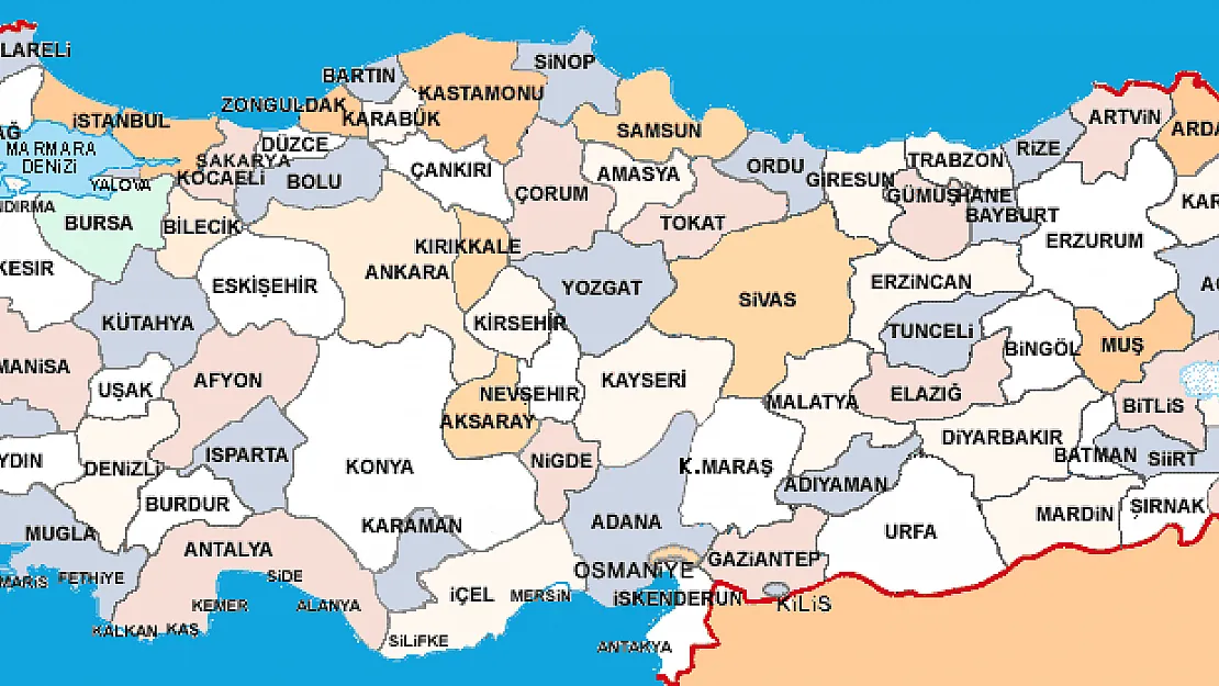 Türkiye'nin İl Sayısı 118 Olacak! İşte İl Olacak İlçeler