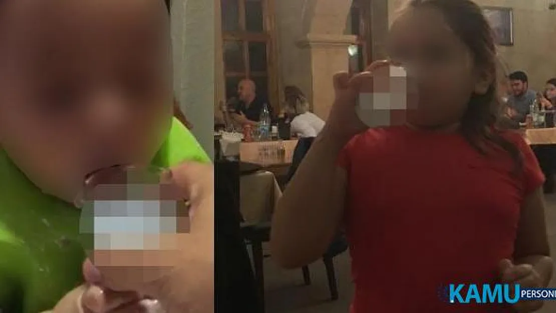 Türkiye'yi sarsan olayda flaş gelişme! 2 ve 12 yaşındaki çocuklarına içki içirip...