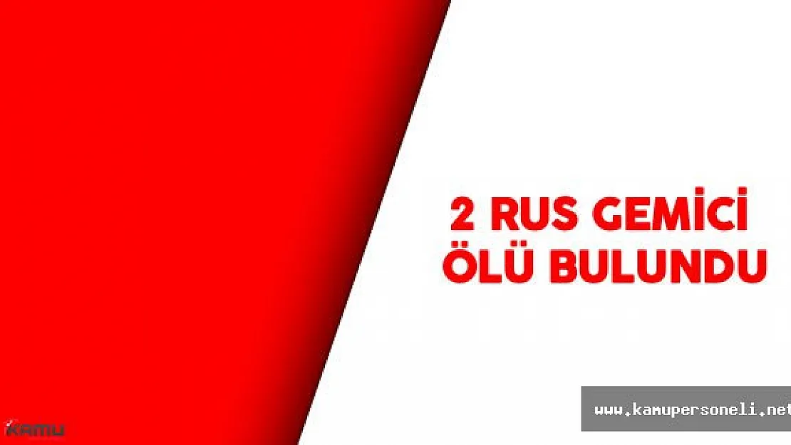 Tuzla'da 2 Rus Ölü Bulundu