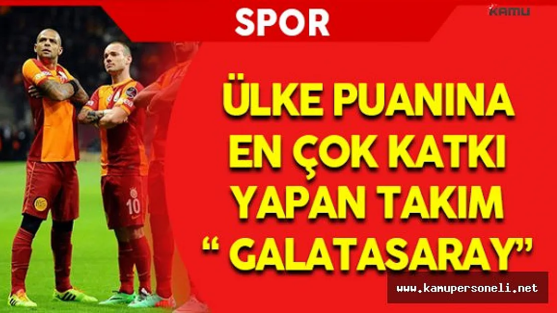 Ülke Puanına En Çok Katkı Yapan Takımlar ve Puanları