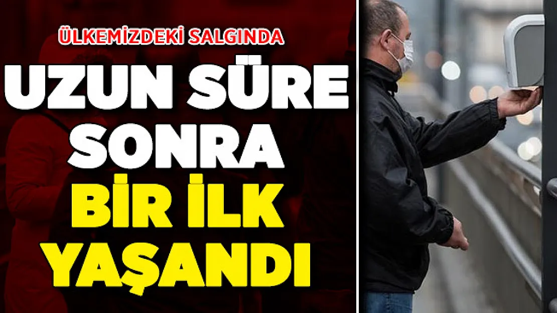 Ülkemizde Corona Virüsü Salgınında Uzun Süre Sonrasında Bir İlk