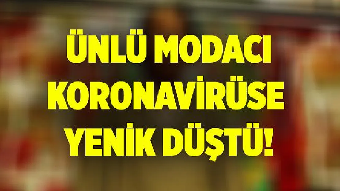 Ünlü Japon modacısı Kenzo koronavirüse yenik düştü!