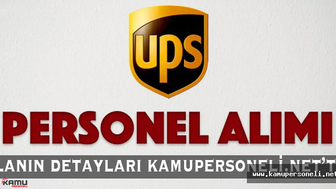 UPS Kargo Personel Alıyor