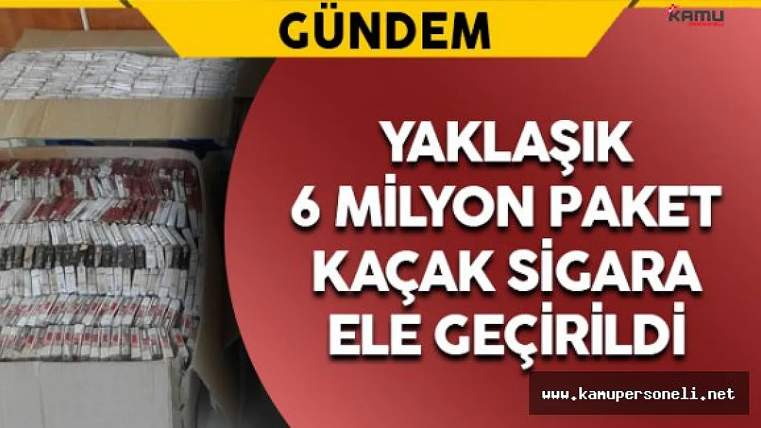 Uşak'ta Kaçak Sigara Operasyonu