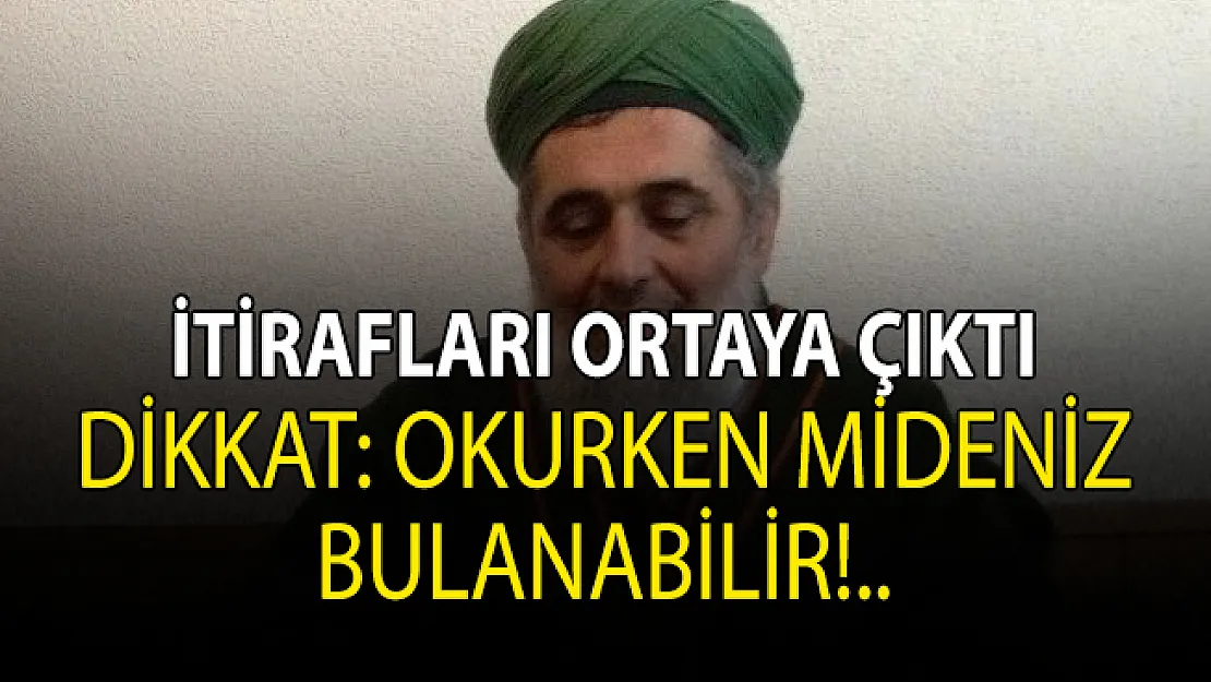 Uşşaki tarikatı lideri Fatih Nurullah'ın itirafları ortaya çıktı!