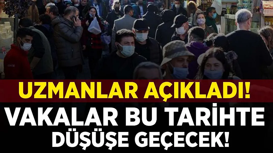 Uzmanlar duyurdu! Vakalar bu tarihte düşecek!