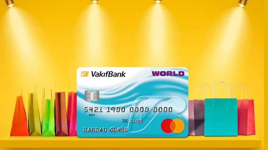 Vakıfbank giyim, ayakkabı, AVM alışverişlerine 100 TL hediye kampanyasını başlattı!