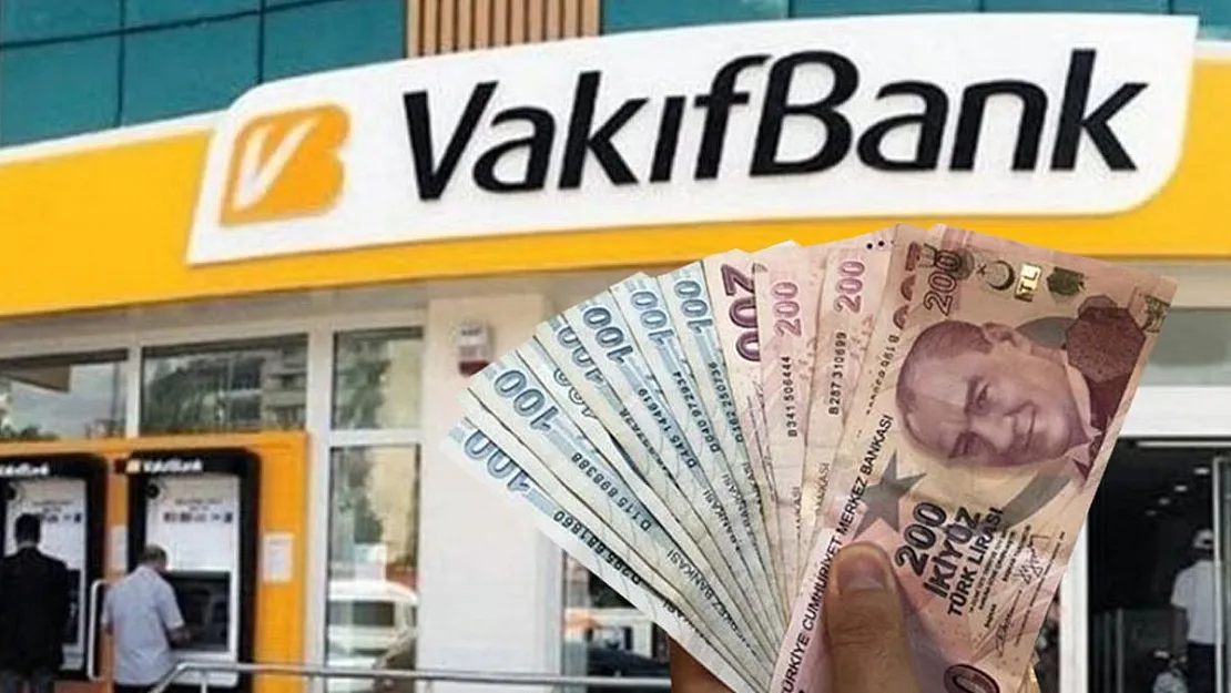 Vakıfbank hesabı olanlar dikkat! 3 Ay ödeme yok!