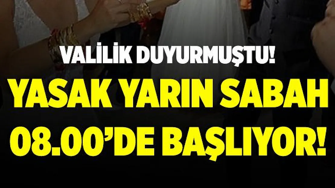 Valilik duyurmuştu! İstanbul'da yasak yarından itibaren başlıyor!