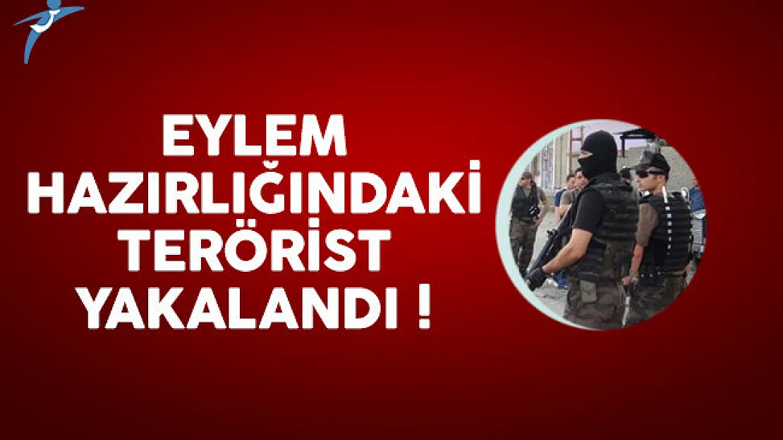 Valilik önünde eylem hazırlığında olan terörist yakalandı