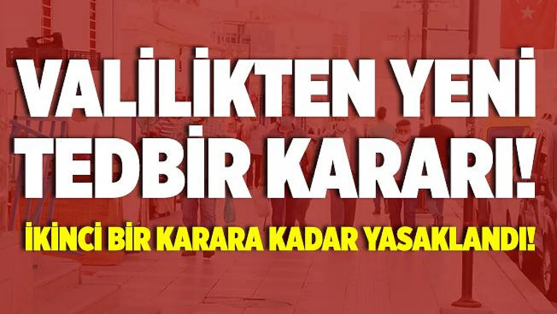 Valilikten yeni yasak kararı! Yozgat'ta sigara içmek yasaklandı!