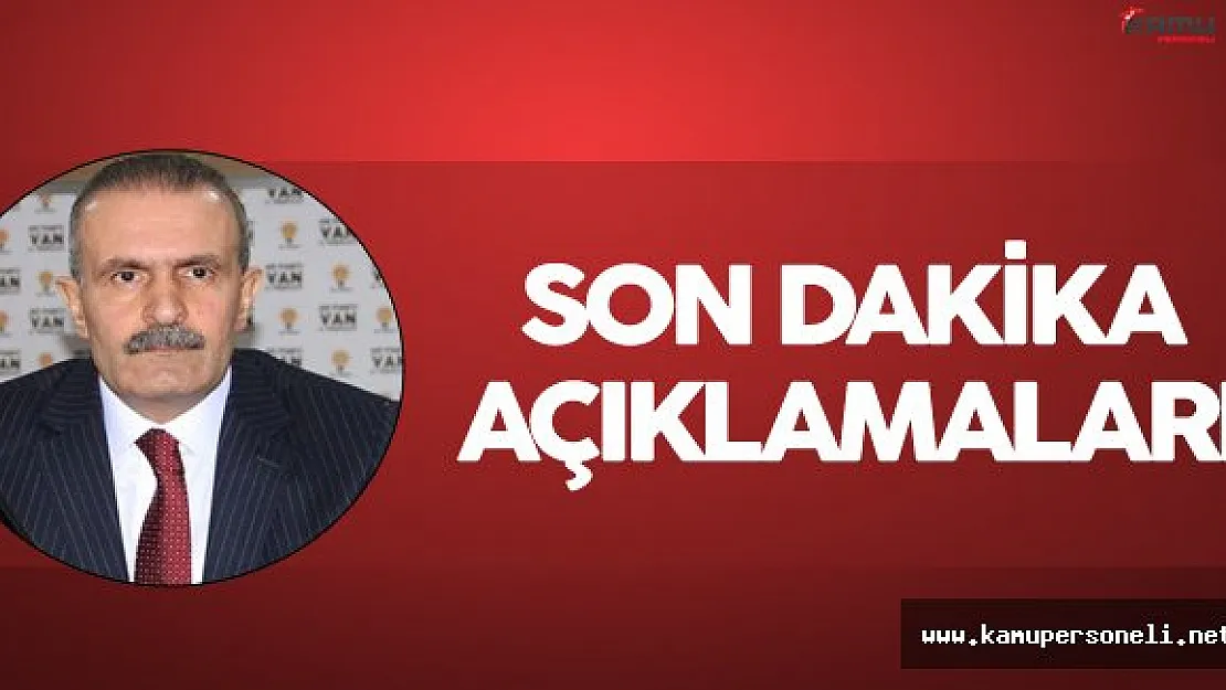 Van Milletvekili'nden Patlama Açıklaması