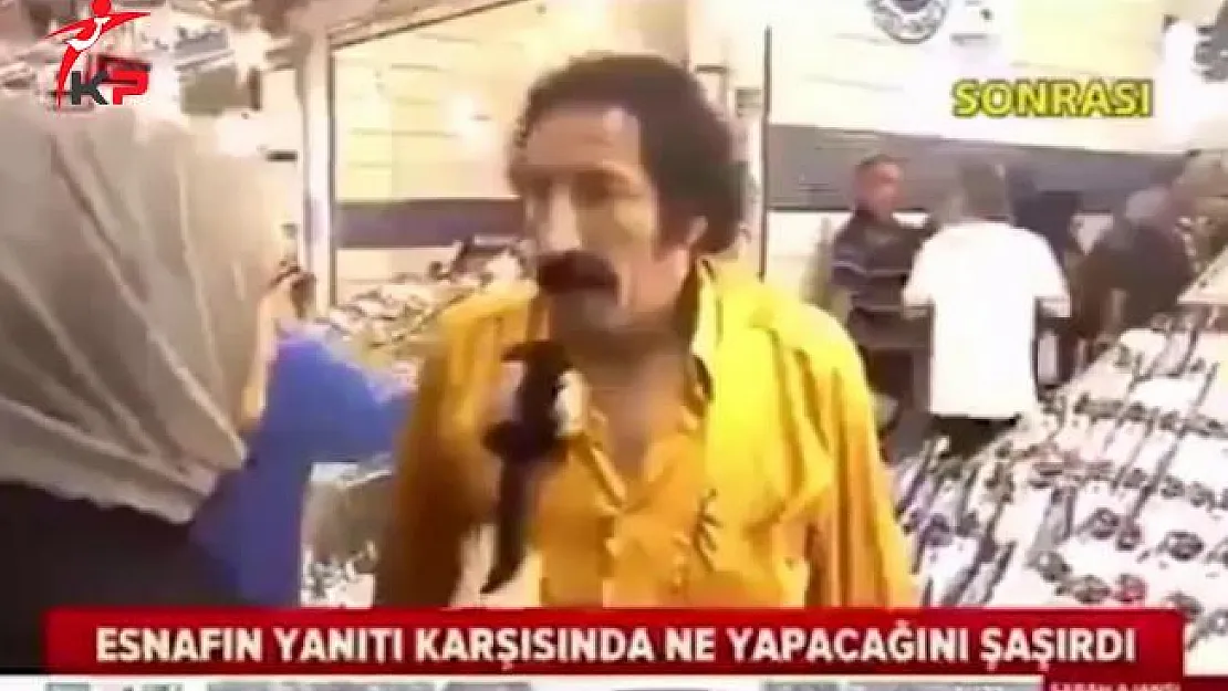 Vatandaşın A Haber'e 'Kriz yok', Halk TV'ye 'Kriz var' demesi ise sosyal medyada gündem oldu