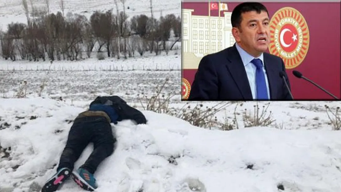 Veli Ağbaba, donarak ölen göçmenleri sordu
