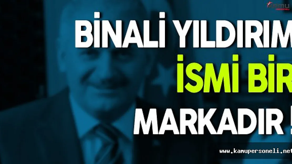 Veysi Kaynak: Binali Yıldırım İsmi Bir Markadır