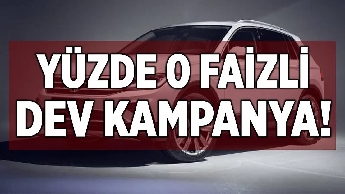 Volkswagen yüzde 0 faizli dev kampanyayı bitiriyor! Son bir hafta!