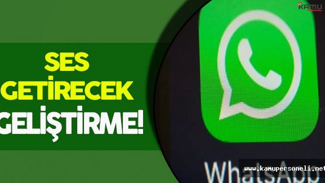 Whatsapp Yeni Özelliğini Test Ediyor