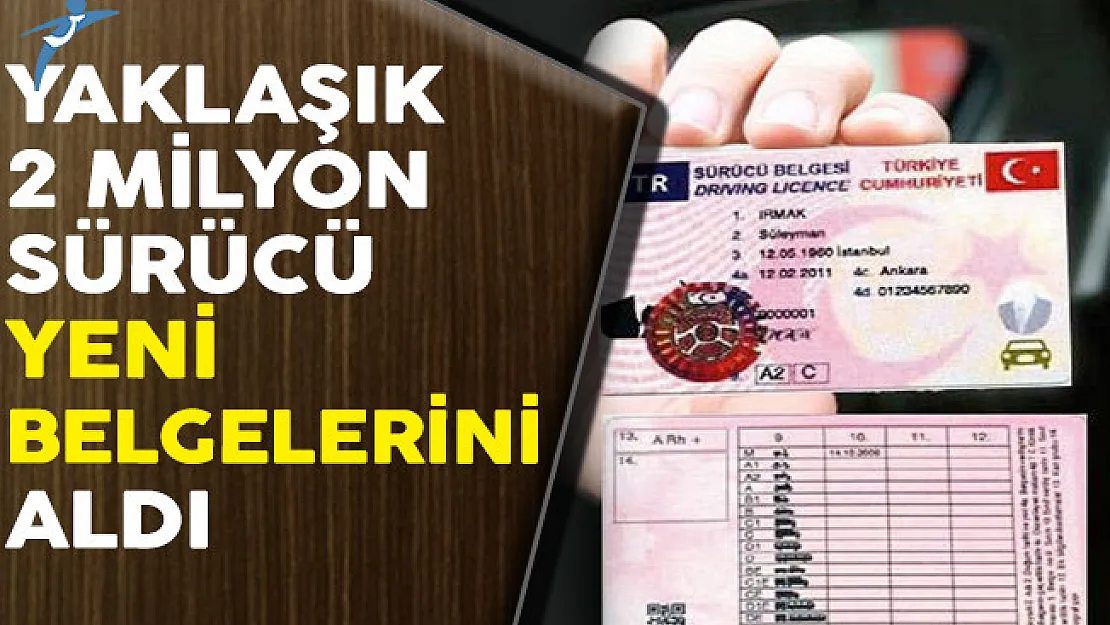 Yaklaşık 2 Milyon Sürücü Uluslararası Standartlara Uygun Belgelerini Aldı