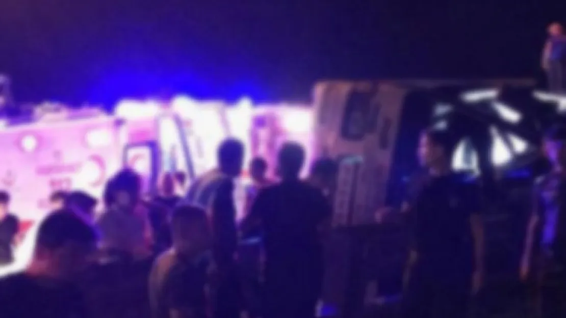 Yalova Son Dakika Haberi! Yolcu Otobüsü Devrildi Çok Sayıda Yaralı Var