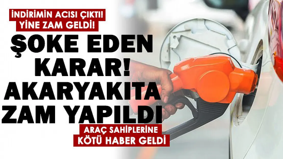 Yapılan indirimin acısı çıkarıldı! Akaryakıt fiyatlarına zam yapıldı: İşte benzin, motorin ve LPG fiyatları